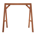 Amish Casual 4/5 Foot A-Frame Porch Swing Stand in Cedar Stain - Treated Wood Outdoor Stand for Swings, Made in The USA by Amish Craftsmen