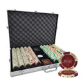 MRC POKER 1000pcs 13.5g Monte Carlo Millions Poker Chips (1000 Millions Aluminum Case)