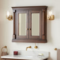 Signature Hardware 484248 Claudia 34" Framed Double Door Medicine Cabinet