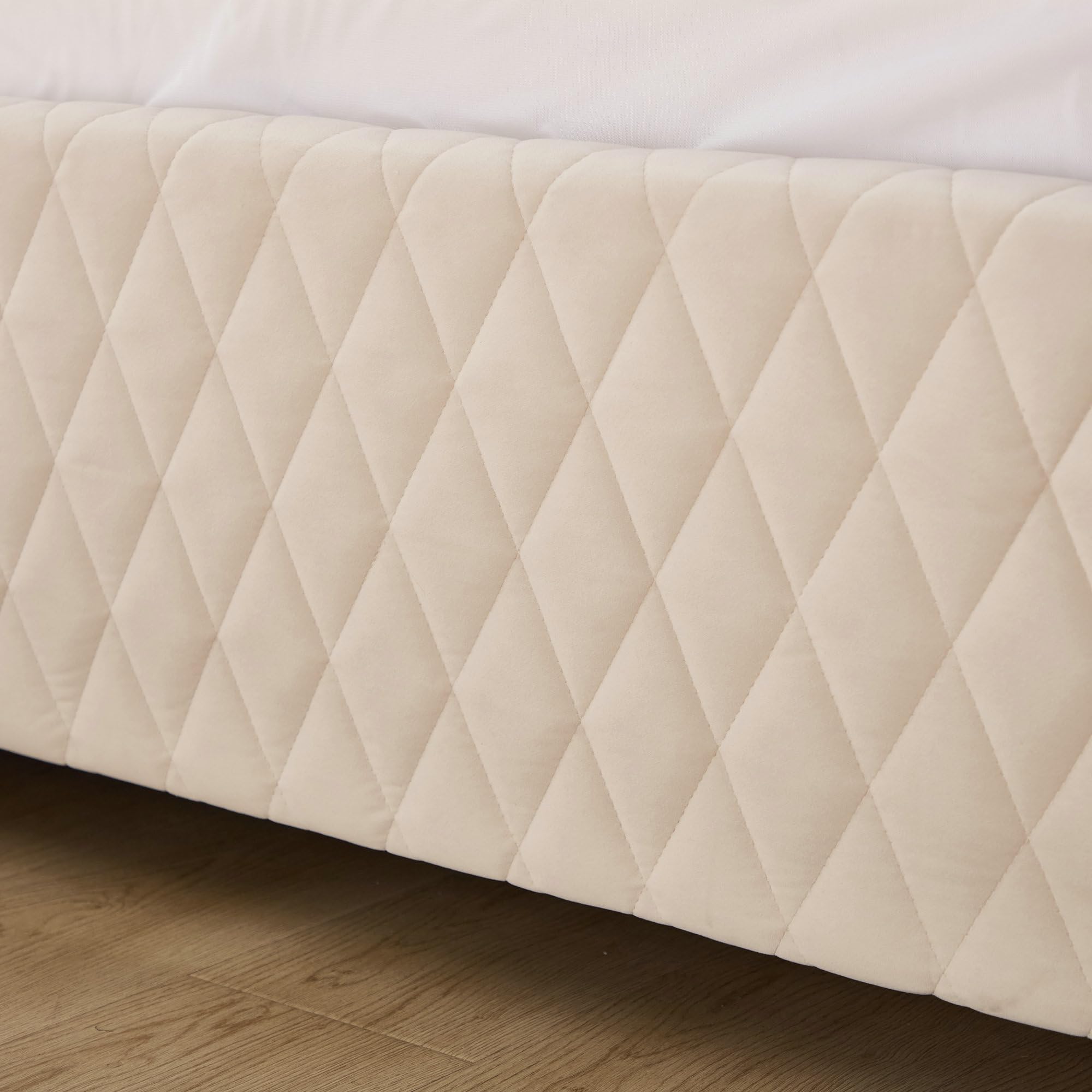 Ball & Cast Full Size Daybed with Trundle,Velvet Upholstered Day Bed Frame Full with USB Port and Solid Wood Slat Support,L Shaped Corner Trundle Bed,No Box Spring Needed,Beige