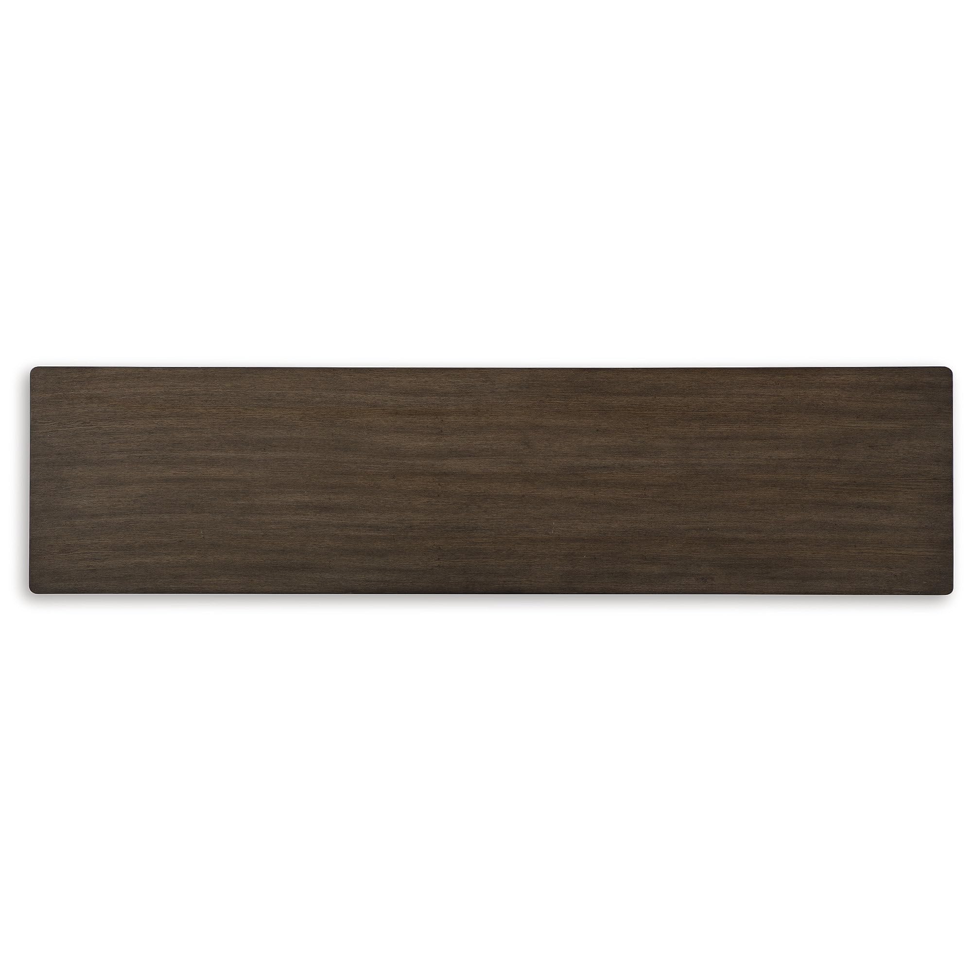 Signature Design by Ashley Hannodream Contemporary Sofa Table with Solid Wood Frame, Warm Brown