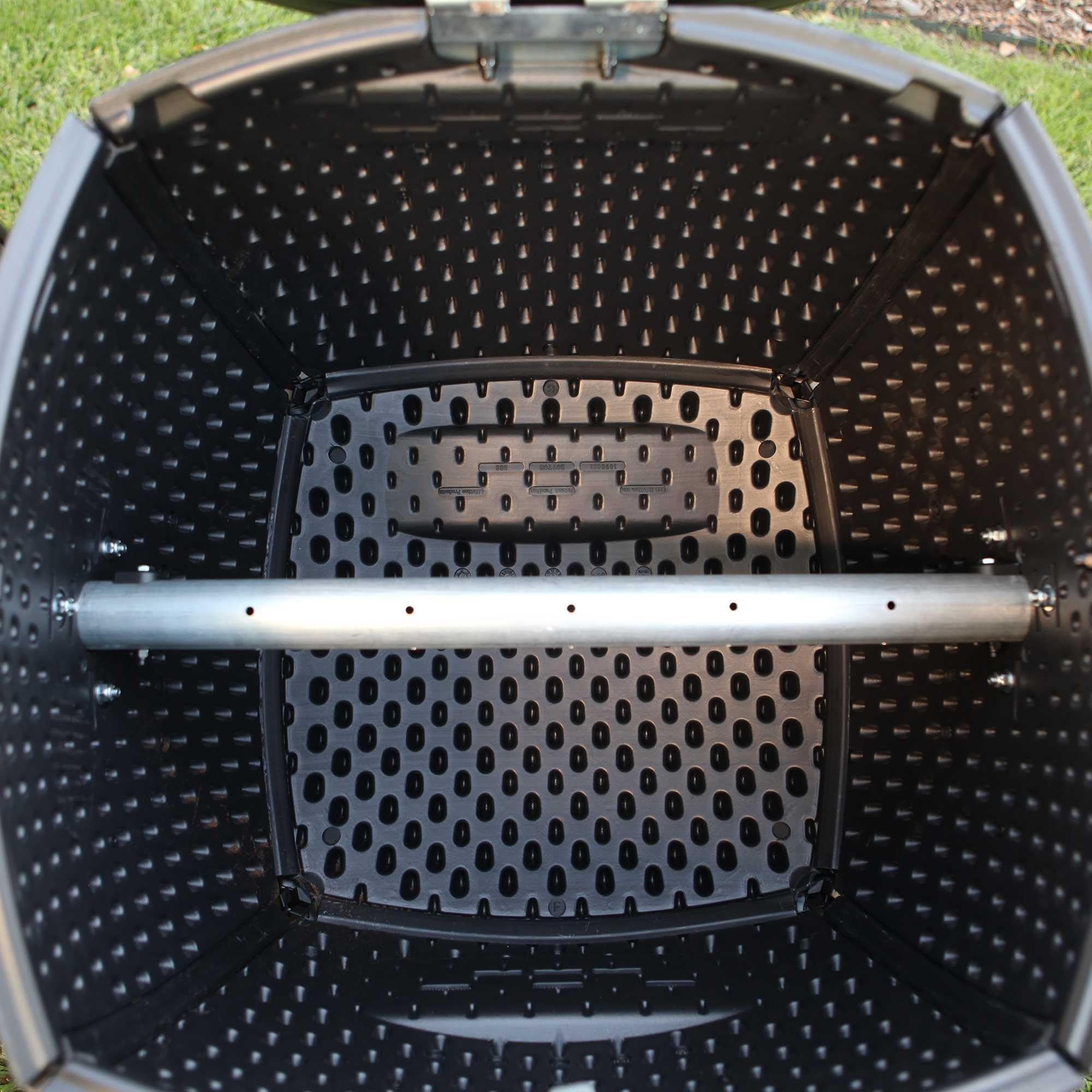 Lifetime 60072 Dual Compost Tumbler, Black