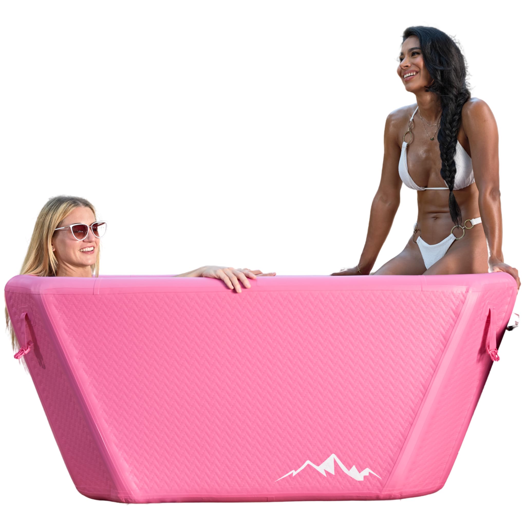 Endurance Cold Plunge 155 Gallon Ice Bath Tub Chiller Compatible Connections Inflatable, Durable, Portable, Insulated Design