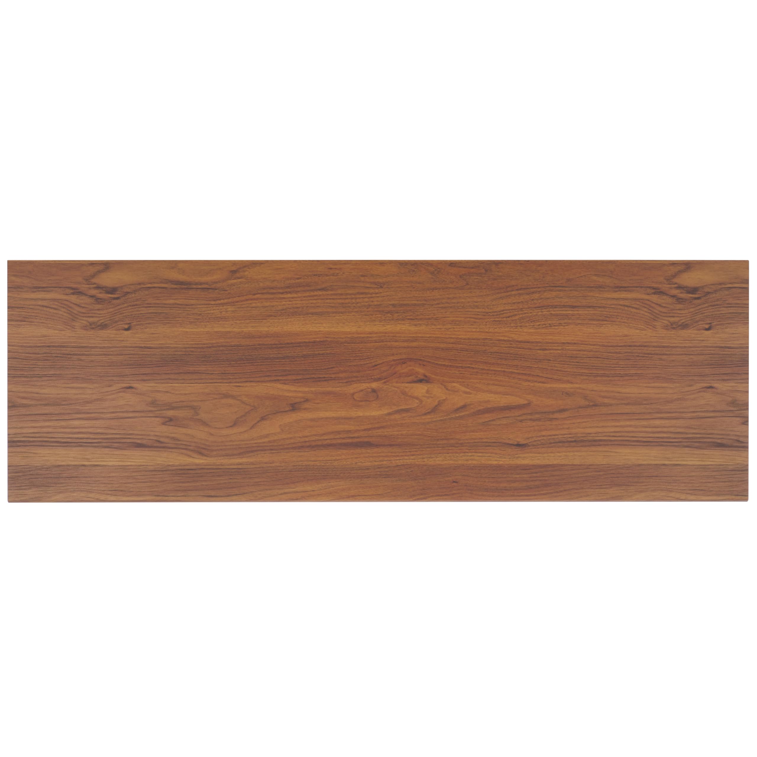 SAFAVIEH Aricia TV Stand for up to 55" Flatscreen – Walnut, 2 Sliding Doors with Interior Storage, 1 Open Shelf, Entertainment Media Console (MED9632A)