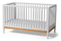 Little Seeds Clover 4-in-1 Convertible Crib, True White/Natural