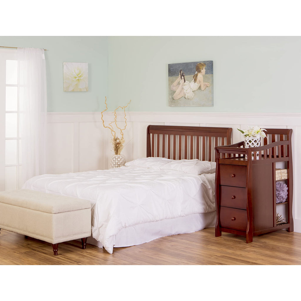 Dream On Me 5 in 1 Brody Convertible Crib with Changer