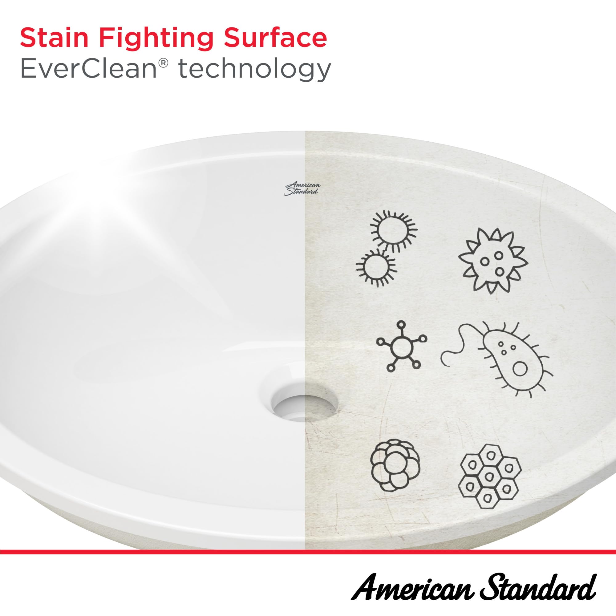 American Standard 1806001.020 Aspirations 37 x 22-inch Vanity Top Bathroom Sink, White