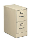 HON 512PL 510 Series 29 by 25-Inch 2-Drawer Full-Suspension Letter File, Putty