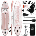 TIGERXBANG Inflatable Stand Up Paddle Board 11'6"×35"×6" with Complete Accessories, Premium Large Paddle Boards for Adults/Youth, Paddle Board Polar Rose Collection