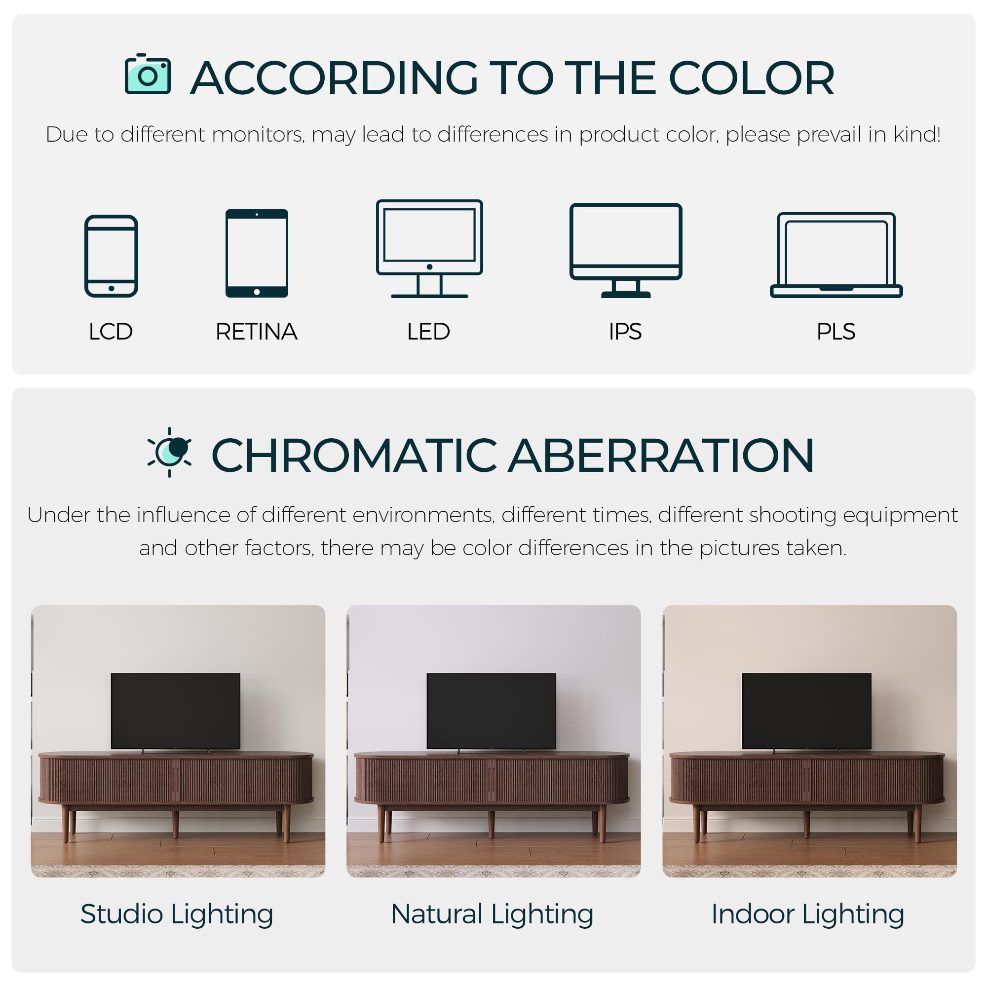 LINSY HOME 70" Fluted TV Stand for TVs up to 80 Inch, Mid Century Modern Entertainment Center with Storage Cabinet and Sliding Doors, Farmhouse Wood Media TV Console for Living Room, Bedroom, Walnut