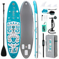 FunWater 10'6×33"×6" Inflatable Stand Up Paddle Board with Premium SUP Paddleboard Accessories, Wide Stable Anti-Slip EVA Deck,Paddle Boards for Adults & Youth of All Skill Levels