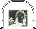 Metal Garden Wedding Arch Wide Plants Stand Ues for Outdoor Garden Arbor Climbing Plants Wedding Arches Ceremony,Green,W3M*H2.2M .2 (White W1.2M*H2.2M)