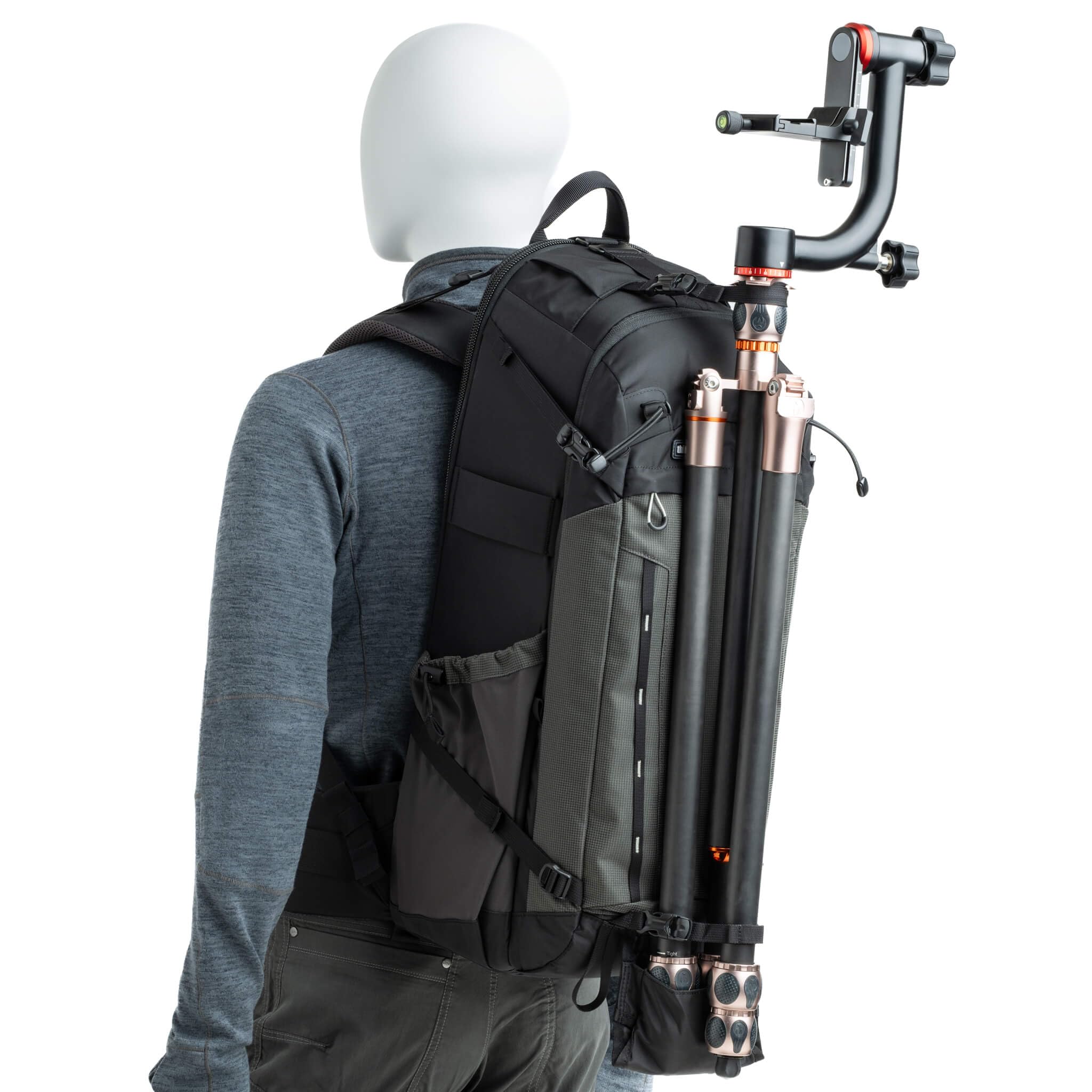 Think Tank BackLight Long Lens Backpack for Cameras with Super Telephoto Lenses - Slate Black
