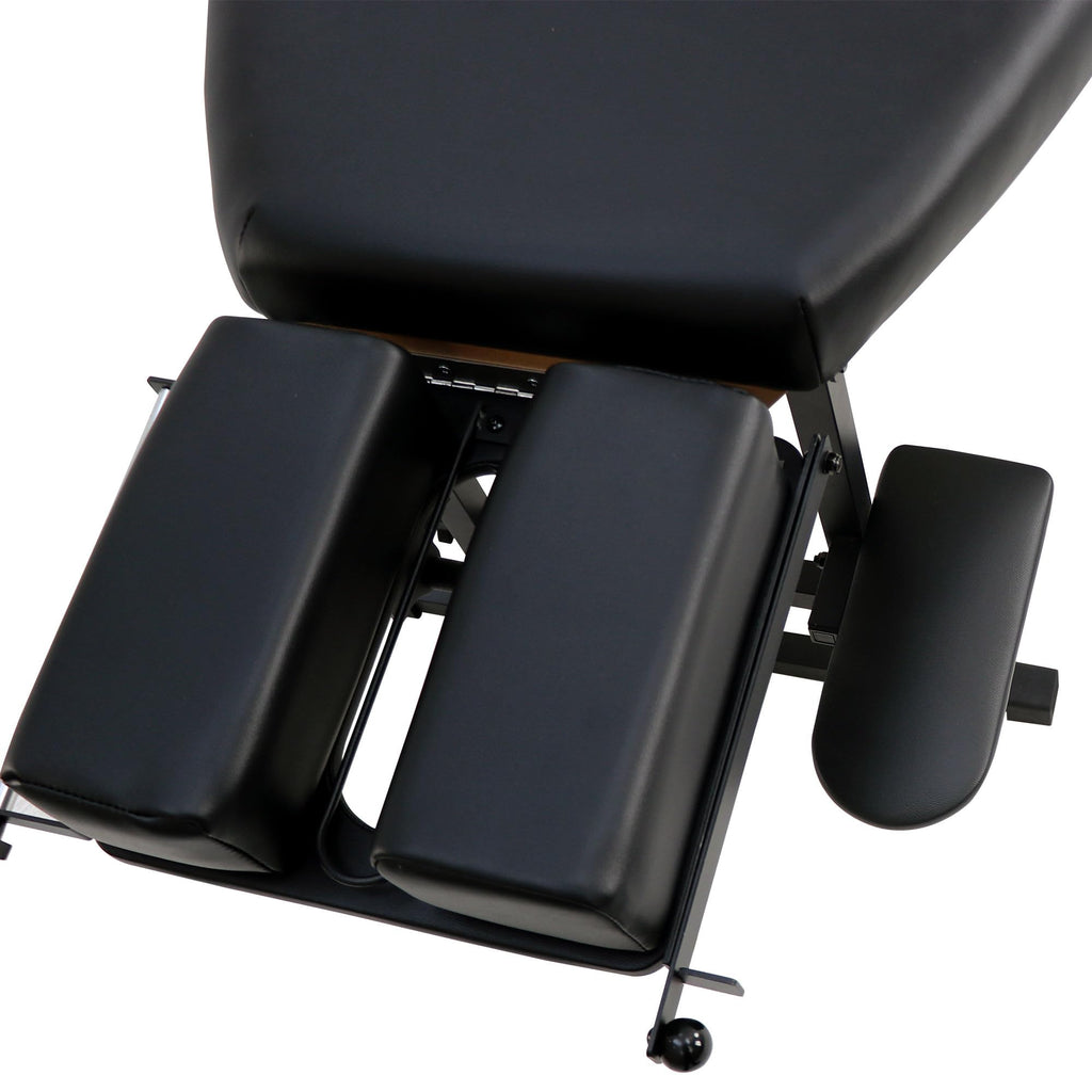 Helsevesen Arena 160 Portable Chiropractic Table, Foldable Massage Treatment Table, 8-Level Height Adjustment