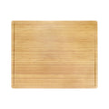 BambooMN Bamboo Burner Cover Cutting Board - 3 Ply - Extra Large - Grooved/Flat (30" x 24" x 0.75") - 2 Pieces