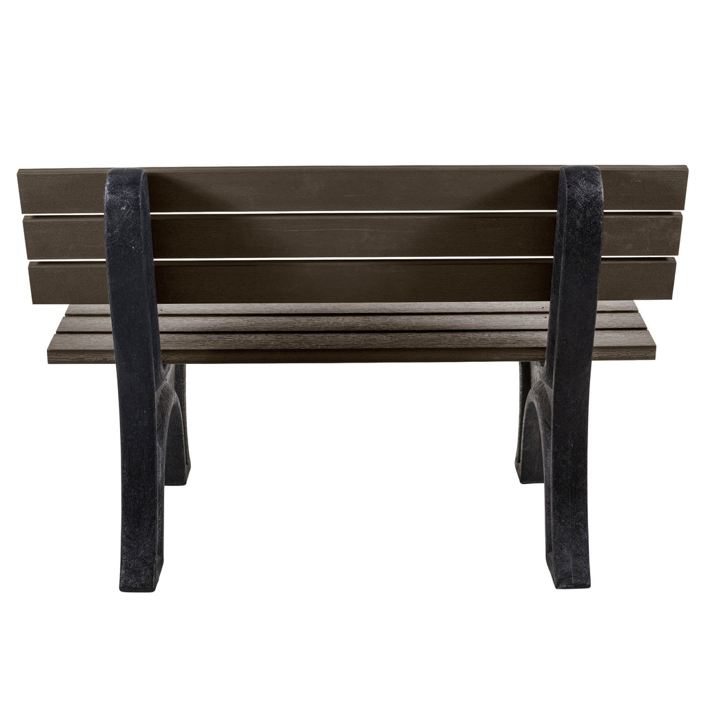 Sequoia Professional Aurora 4 ft Park Bench, Weathered Acorn