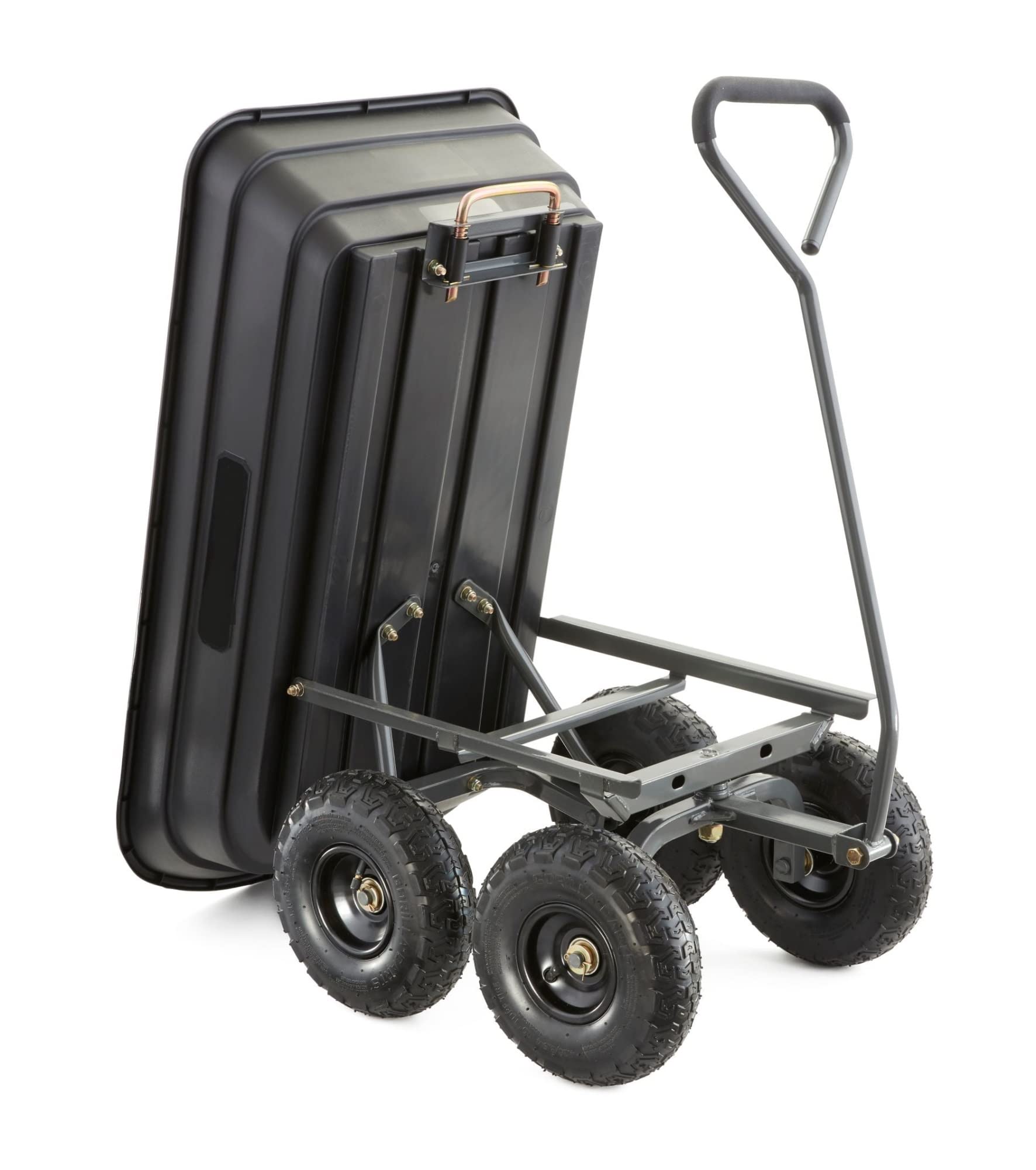 600-lb. Garden Dump Cart with 10" Tires