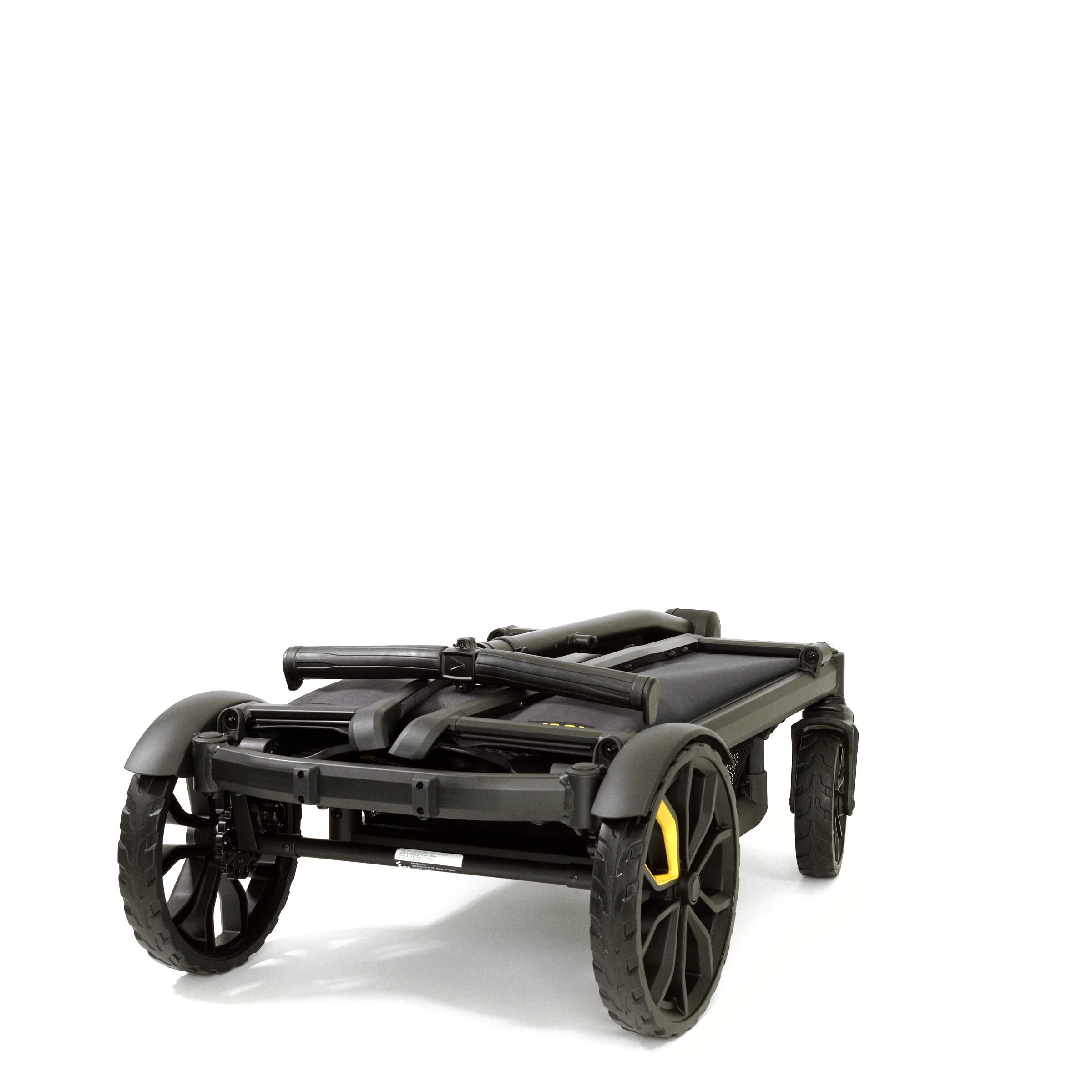 Veer All-Terrain Cruiser | Premium Off-Road Wagon Stroller for Babies, Toddlers, and Kids | Push/Pull/Push-Along Steering for Uneven Terrain | JPMA Certified | Lightweight and Collapsible | 2 Seats