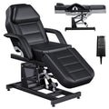 kaiwrxin Fully Electric Massage Table with Lift, 1500lbs Capacity - Professional Adjustable Facial Bed for Estheticians, Spa & Waxing, Heavy-Duty 550lbs Capacity 2r1 (Black - Fully)
