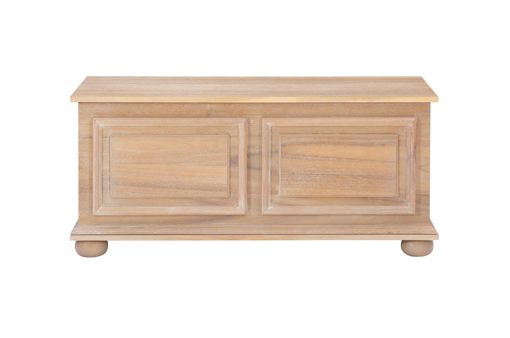 Powell Linon Chadwick Wood Cedar Chest in Natural