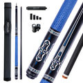 KONLLEN Carbon Fiber Pool Cue Stick Low Deflection Pool Cue Profession Billiards Cue Set for Adults with Billiards Accessories