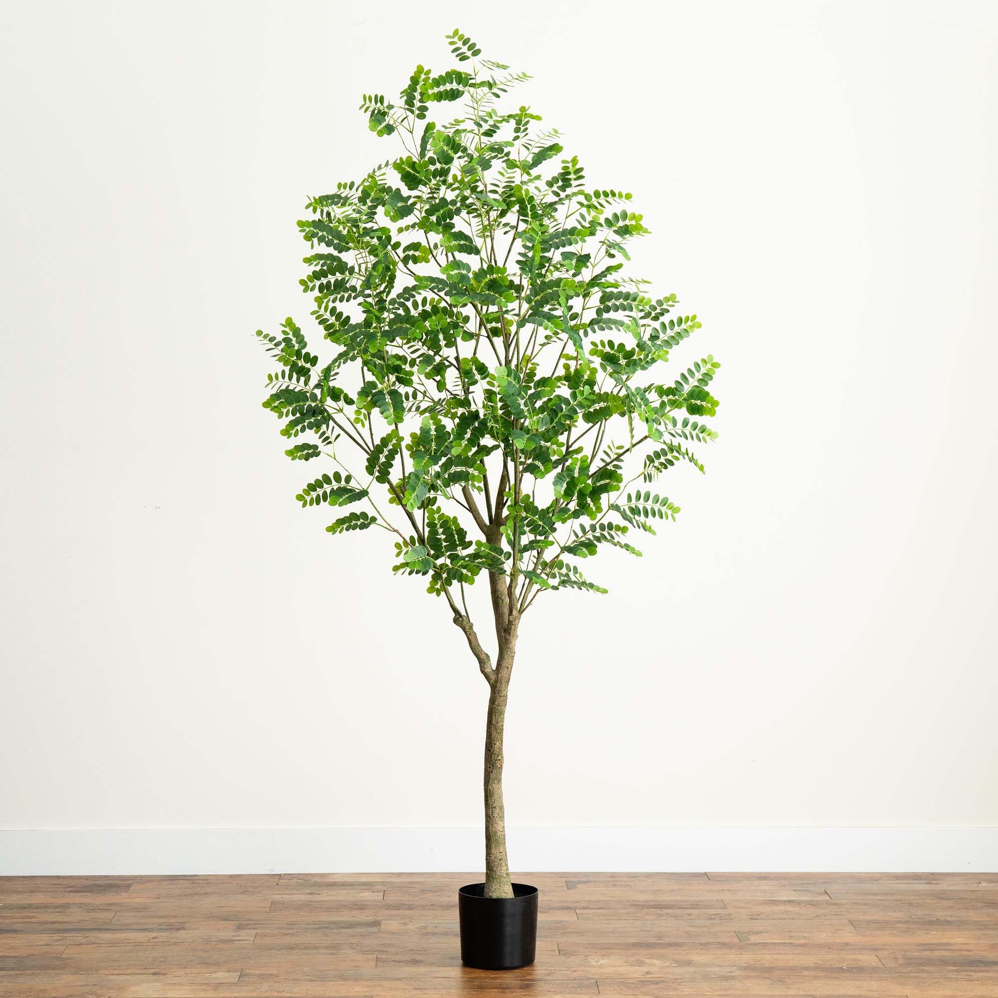 Nearly Natural 7ft. Artificial Greco Citrus Tree with Real Touch Leaves