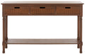 Safavieh Home Collection Landers Brown 3-Drawer Console Table CNS5711C