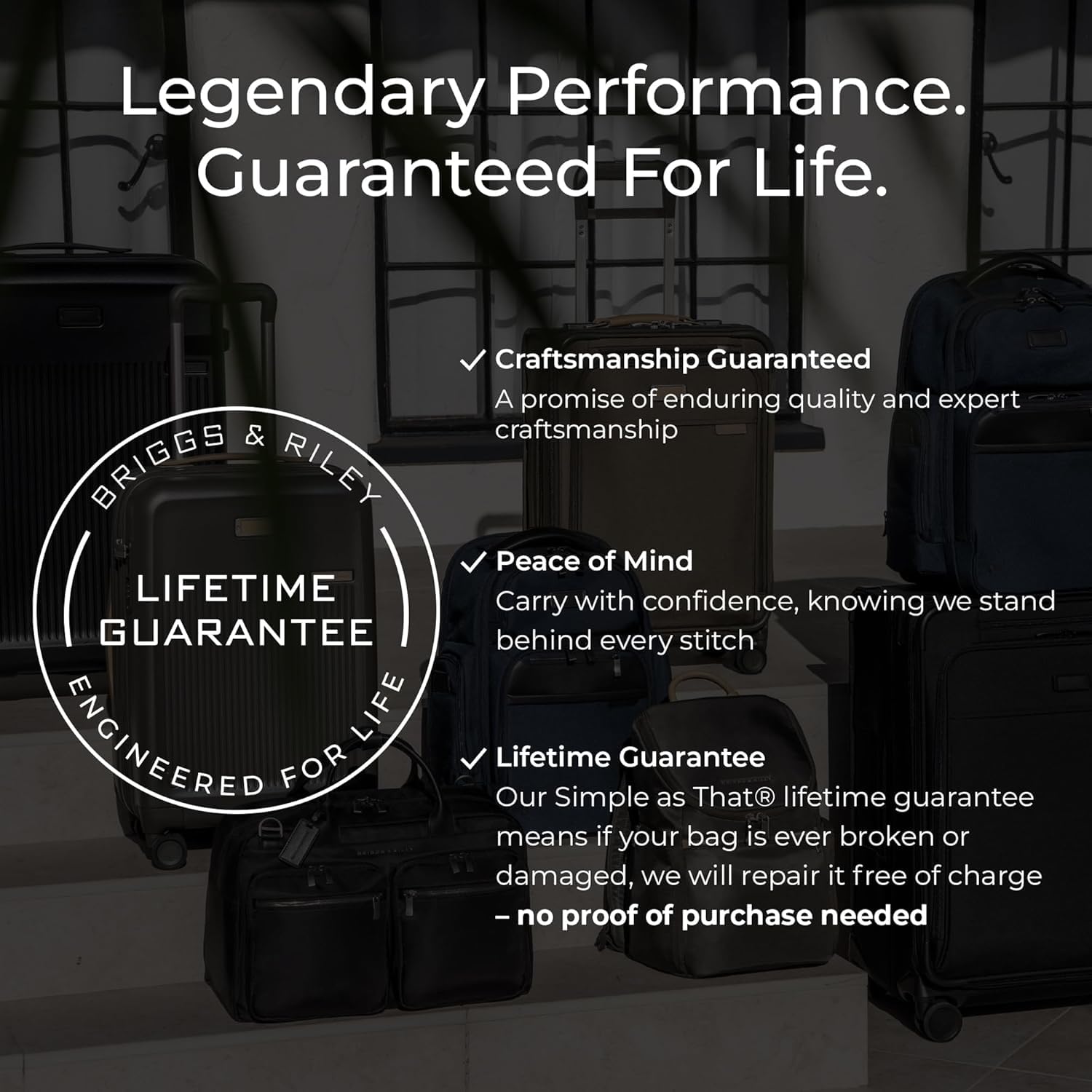 Briggs & Riley 32 Inch Extra Large Trunk Checked Luggage - Maximum Capacity Hard Shell Heavy Duty Travel Suitcase with 360-Degree Spinner Wheels - TSA Lock - Torq Collection - Ocean