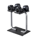 BYZOOM FITNESS 25lb Adjustable Dumbbell & Dumbbell Stand Set