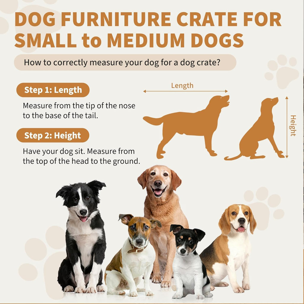 63" Large Dog Crate Furniture, Heavy Duty Indoor Dog Kennel with Removable Divider, Sliding Doors, 2 Drawers and Open Shelves, Decorative TV Stand for Living Room, Black