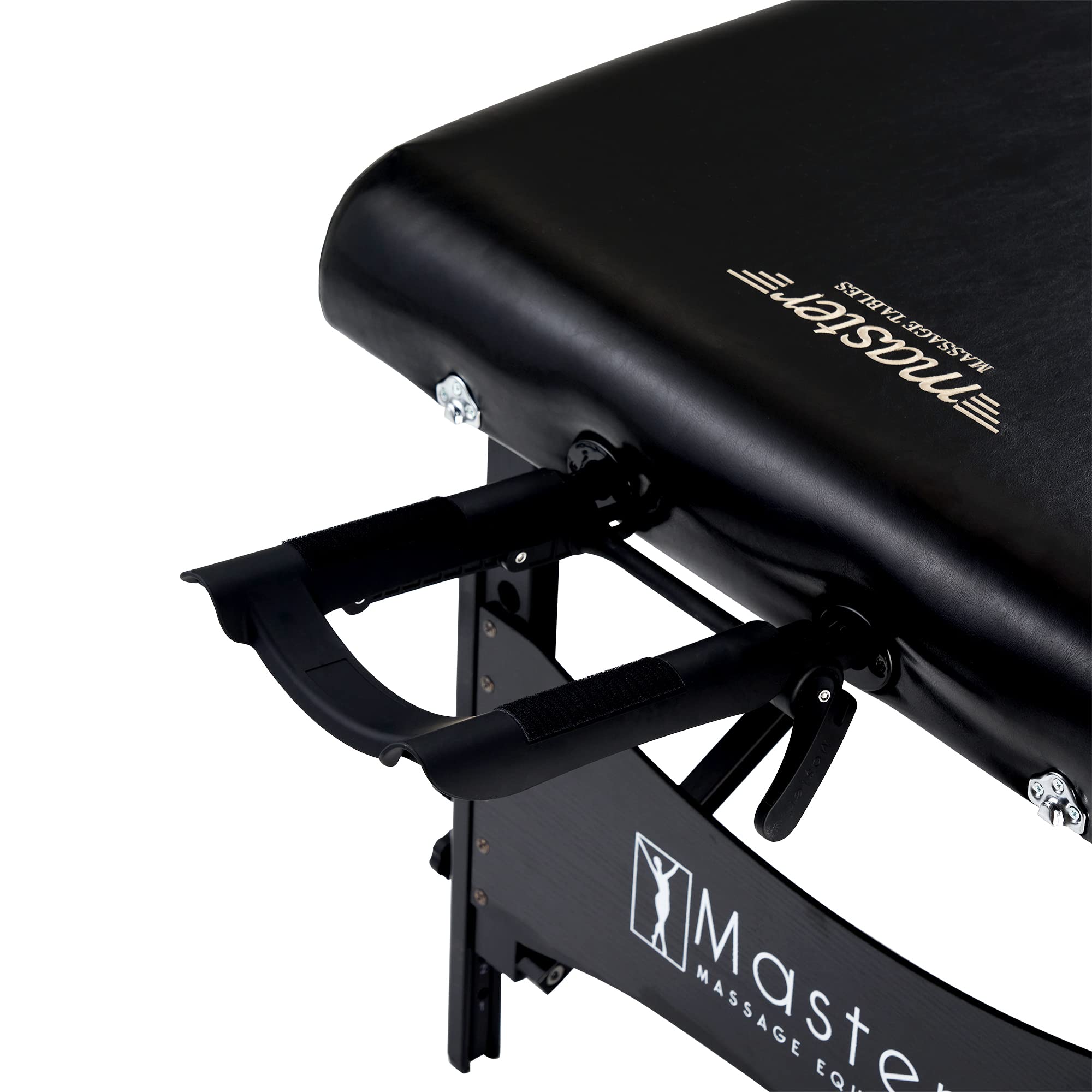 Master Massage 30” Galaxy Therma Top Portable Massage Table for Professional& Home Use, Adjustable Height Travel Massage Bed, Salon Beauty Spa Tattoo Lash Bed with Accessories (Black)