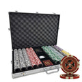 MRC 1000 pcs Ultimate Laser Poker Chips Set with Aluminum Case Custom Build