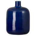 Emissary - Round Jug Vase, Blue 13x18 H
