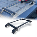 Broaddict Half Short Roof Rack Cross Bars Fit for 2021-2025 2026 Ford Bronco 4-Door Hard Top, Aluminum Side Rail Luggage Carrier, for Kayak, Bike, Snowboard Low Profile Bronco Storage Accessories