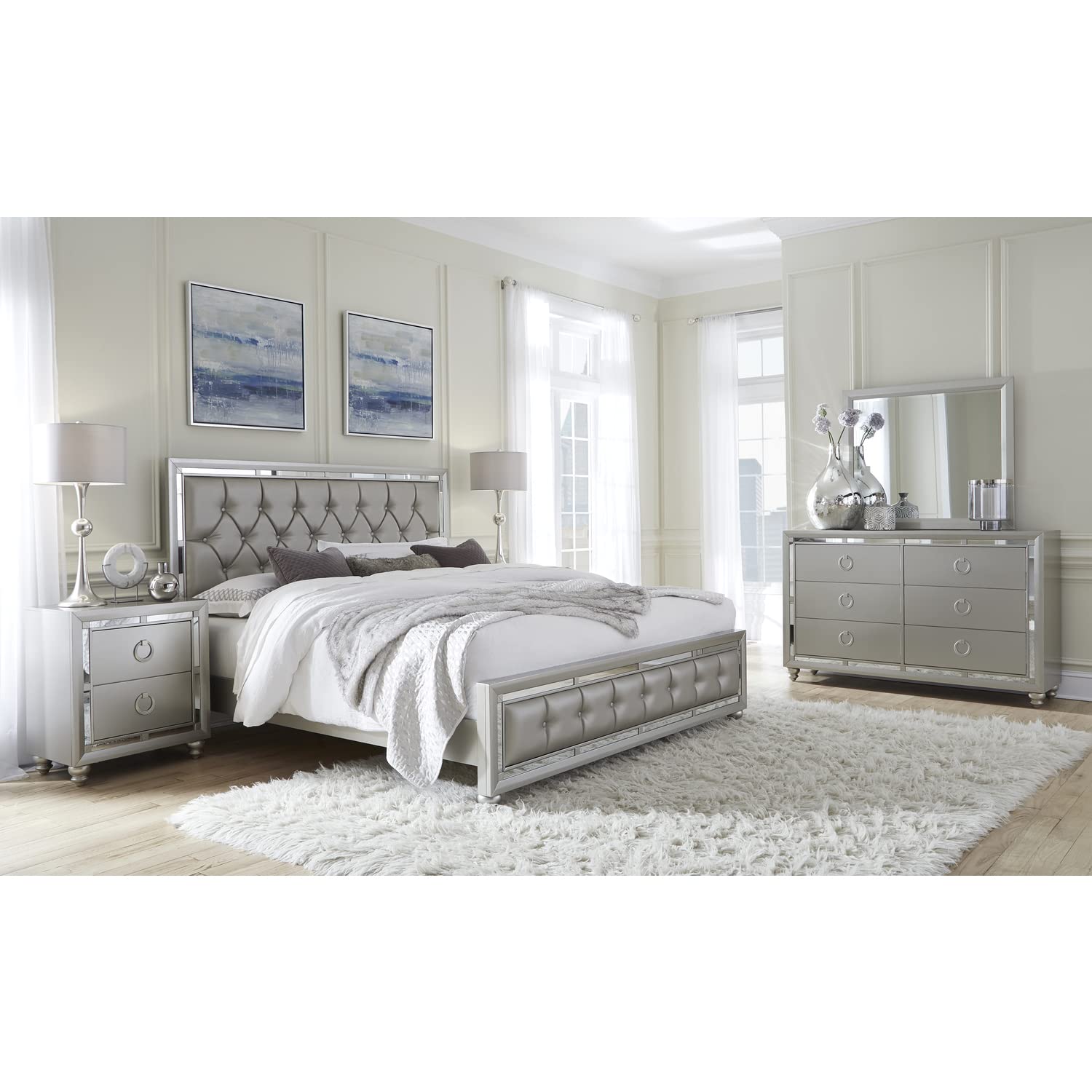 Riley Tufted Full Bed