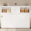 Merax Farmhouse Wood Murphy Bed Chest with Charging Station & Drawer, Storage Wall Bed with Wood Slat Support/Space Saving, Twin,White