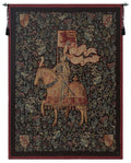 Charlotte Home Furnishings Inc. Le Chevalier French Tapestry Wall Hanging, 38 X 28 Inch, Viscose Cotton And Polyester Blend Wall Art, Woven In France, Perfect gor Home Decor And Wall Decor