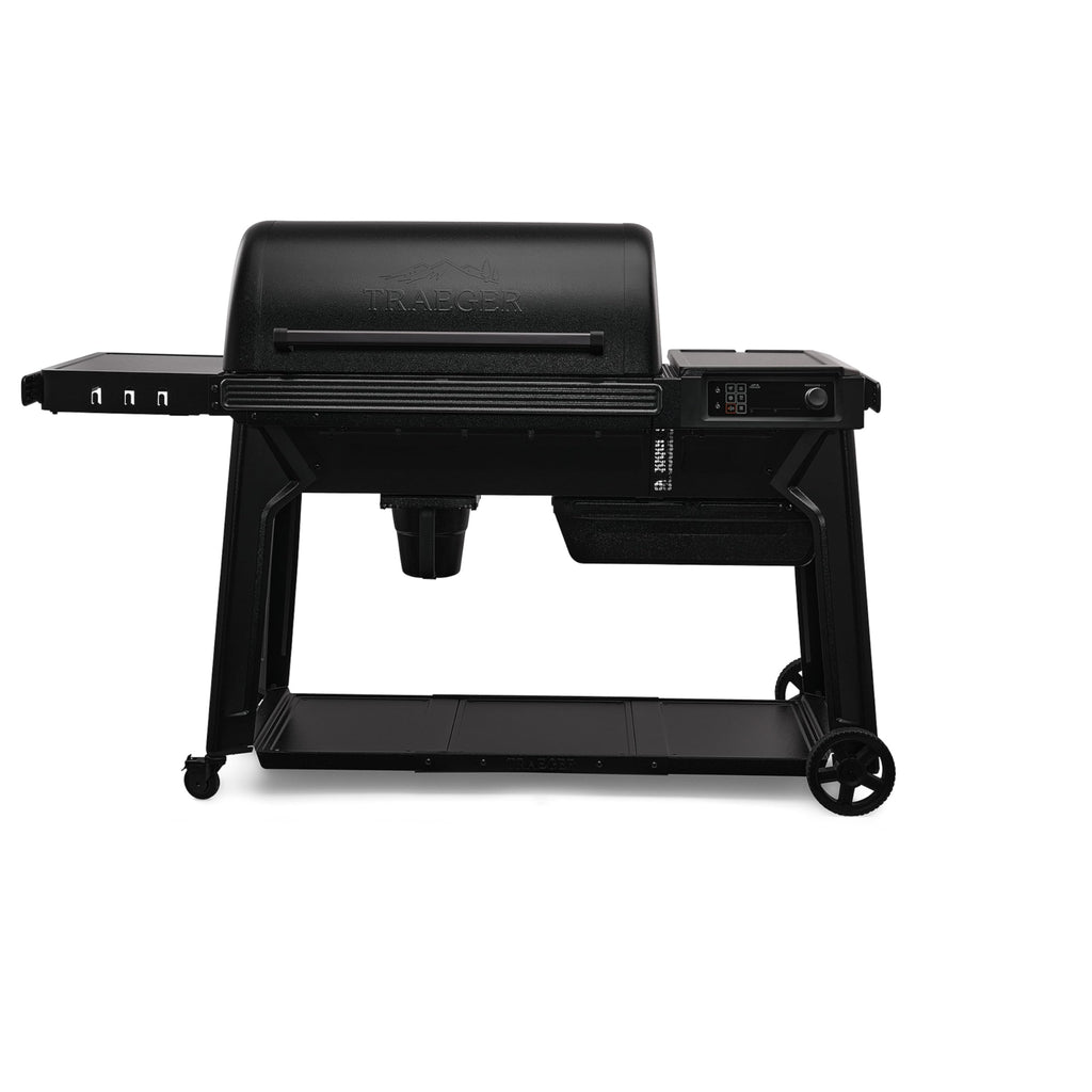 Traeger Grills Woodridge Pro Electric Wood Pellet Grill and Smoker, 970 Sq. In., Outdoor Pellet Smoker Grill with Digital Sensor and Side Shelf, Wi-FIRE Technology, Super Smoke Mode, TFB97JLH