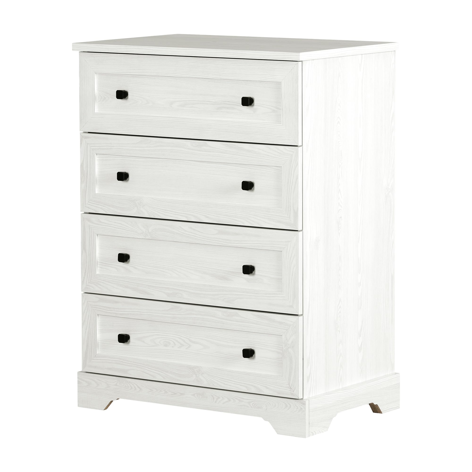 South Shore Hazen 4-Drawer Chest White Pine