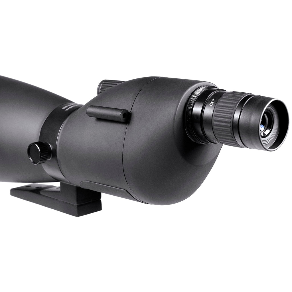 Barska Colorado 30-90x90mm Straight Spotting Scope with Tripod – Waterproof, Fully Coated Optics, Sunshade, and Carrying Cases