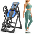 RIEJIN Foldable Heavy Duty 330 lbs Capacity Inversion Table with Removable Shoulder Rest and Lumbar Support