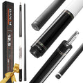 Banly Carbon Fiber Pool Cue - 12.5mm Time Crystal Tip, 58" Low Deflection Pool Sticks for Adults Professional Billiard Cue Sticks with Ebony Wood Butt