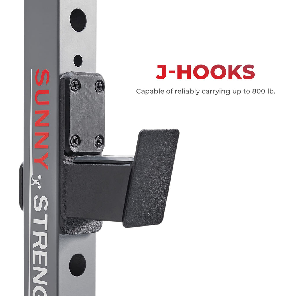 Sunny Health & Fitness PowerVersa Series All-In-One Strength Training Squat Rack And Bench Power Cage - SF-XF921041