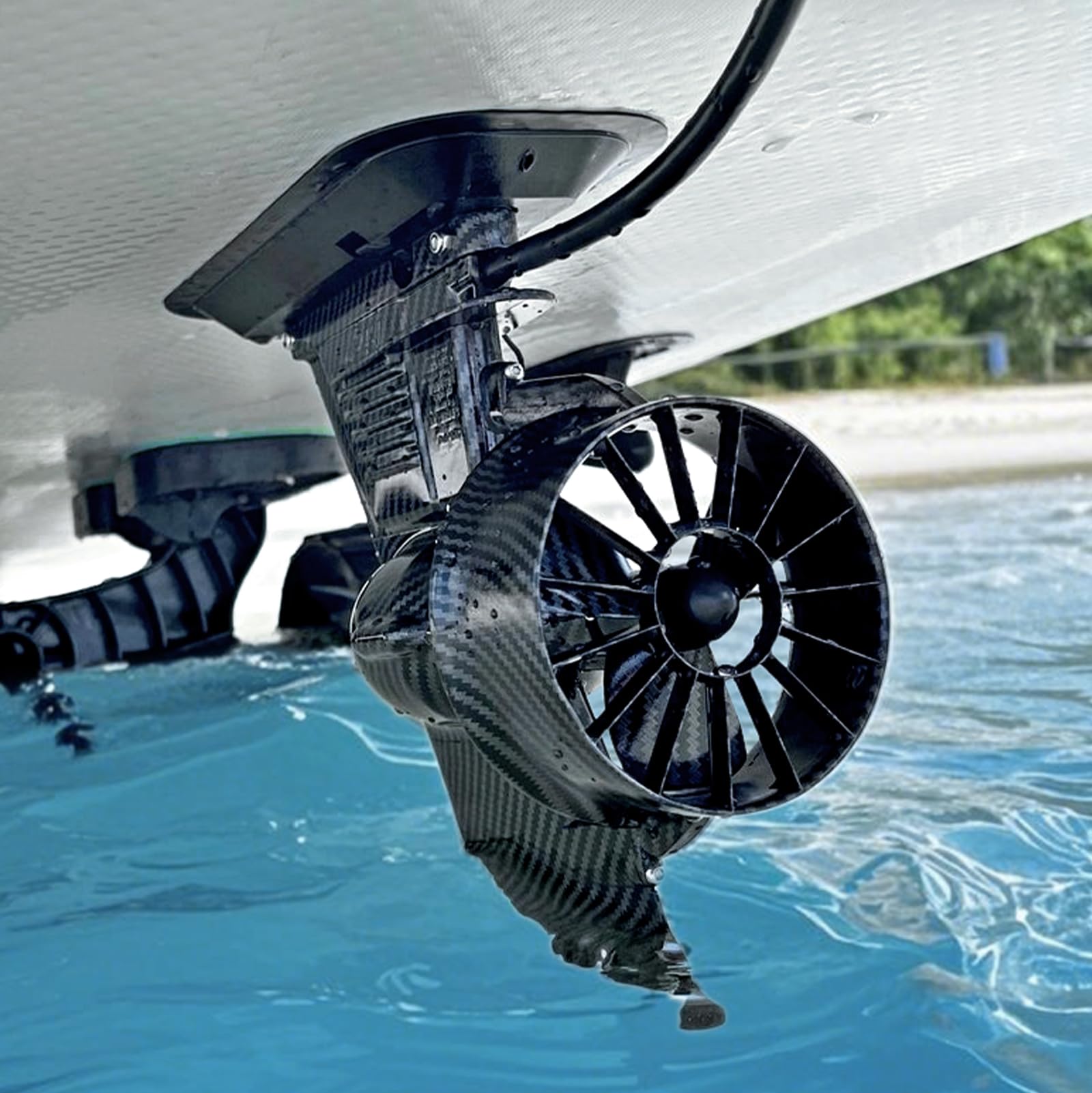 LEDONNE SUP Electric Fin Thruster High-Performance Underwater Propulsion System for Surfboards & Electric SUP Fins