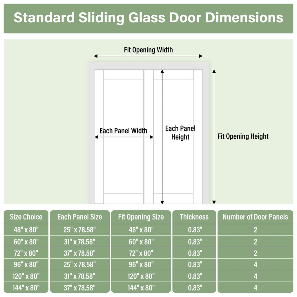 60" x 80" Paintable Sliding Closet Door, 1-Lite One-Side Mirror Bypass Door Panel with Hardware Track Kit & Floor Guide, Solid Wood Slab Pre-Assembled for Kitchen/Bedroom/Laundry, Black Handle