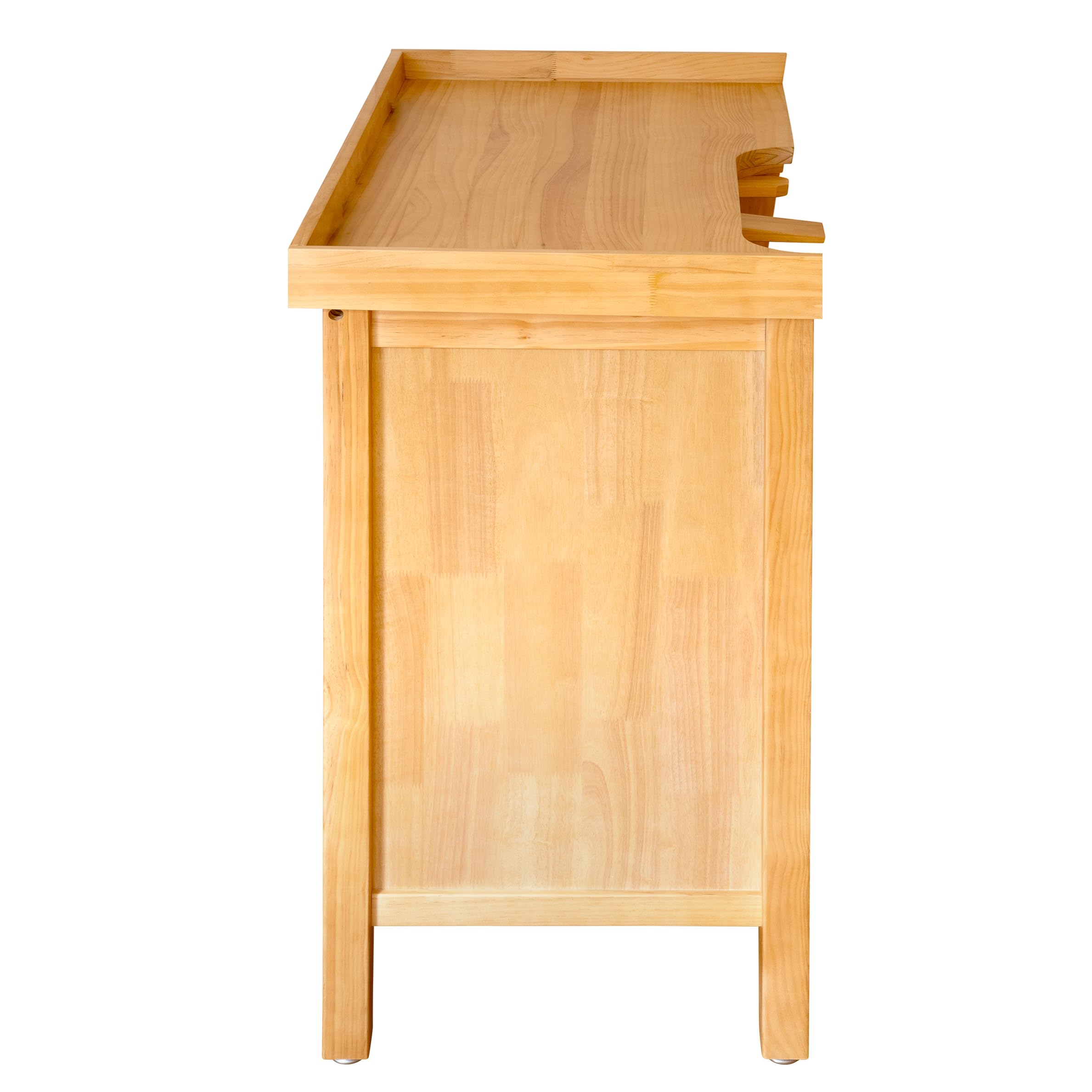 Noble Fine Wood Jewelers Bench - Solid Wooden Workbench Station with Utility Storage Drawers for Jewelry Making