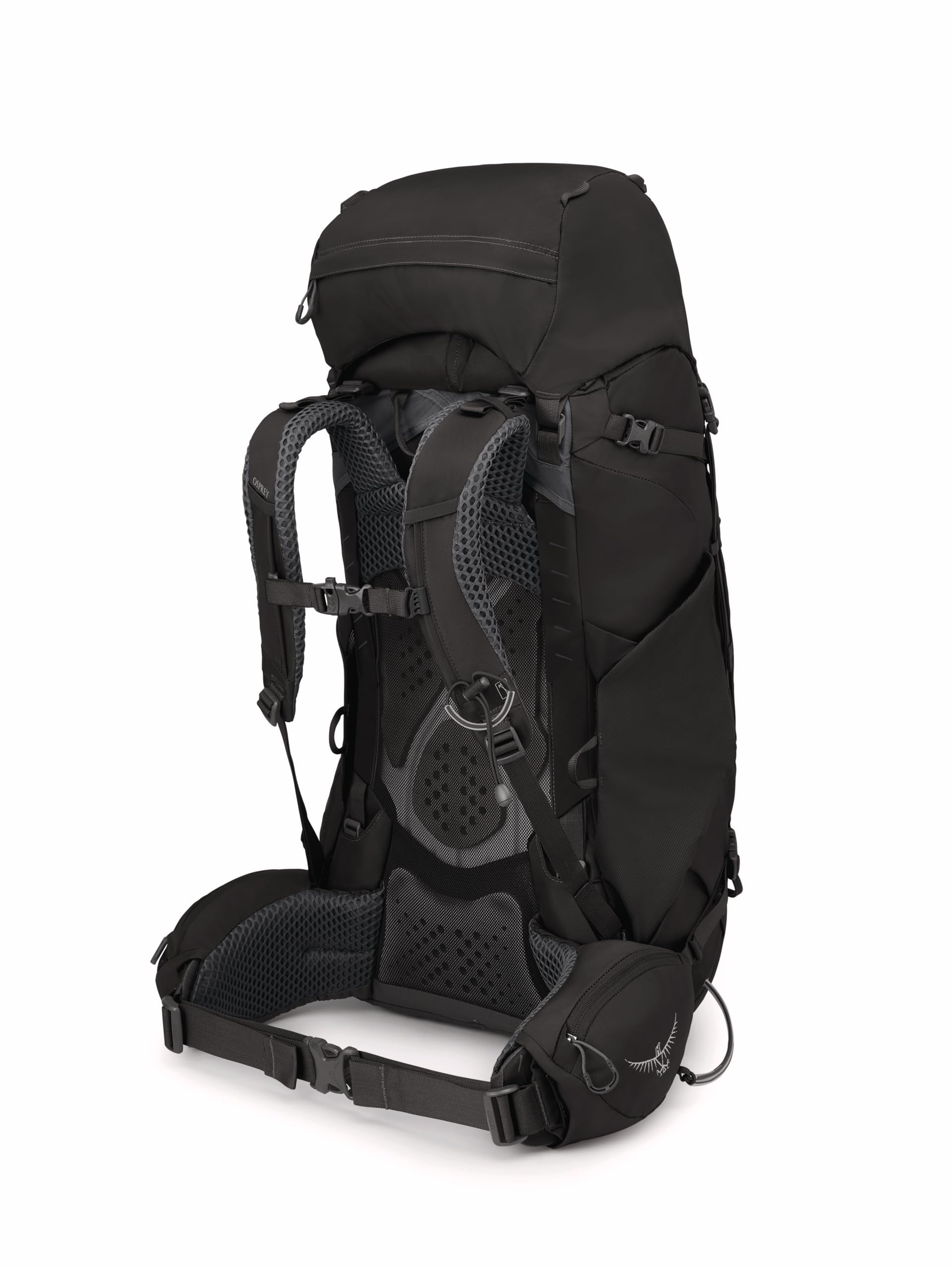Osprey Kyte 58L Women's Backpacking Backpack with Hipbelt, Black, WM/L