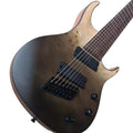 Handmade Generation Pro Fanned Fret Electric Guitar Body is Mahogany Fretboard is Rosewood with High Output Humbucker Pickups 24 Frets (8 string)