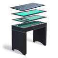 Hathaway Classic Monte Carlo 4 in 1 Casino Game Table - Includes Craps Table, Roulette Table Top, Blackjack Table Top Which Can Be Used as Poker Table Top, Bar Table Top, & Complete Game Accessories