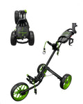 Caddytek CaddyLite 15.3 V2 Golf Push Cart - Lightweight Foldable Aluminum Cart with EVA Wheels, Foot Brake, Adjustable Handle, Umbrella Holder, Drink Holder, Scorecard Holder